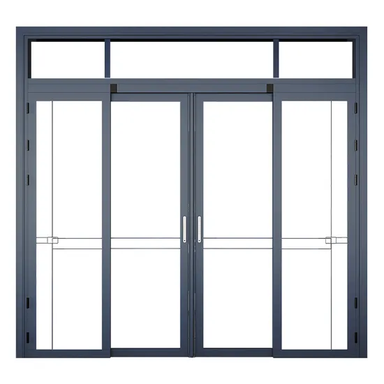 Slim Frame Sliding Glass Door Aluminum Sliding Windows & Doors Double Glazing